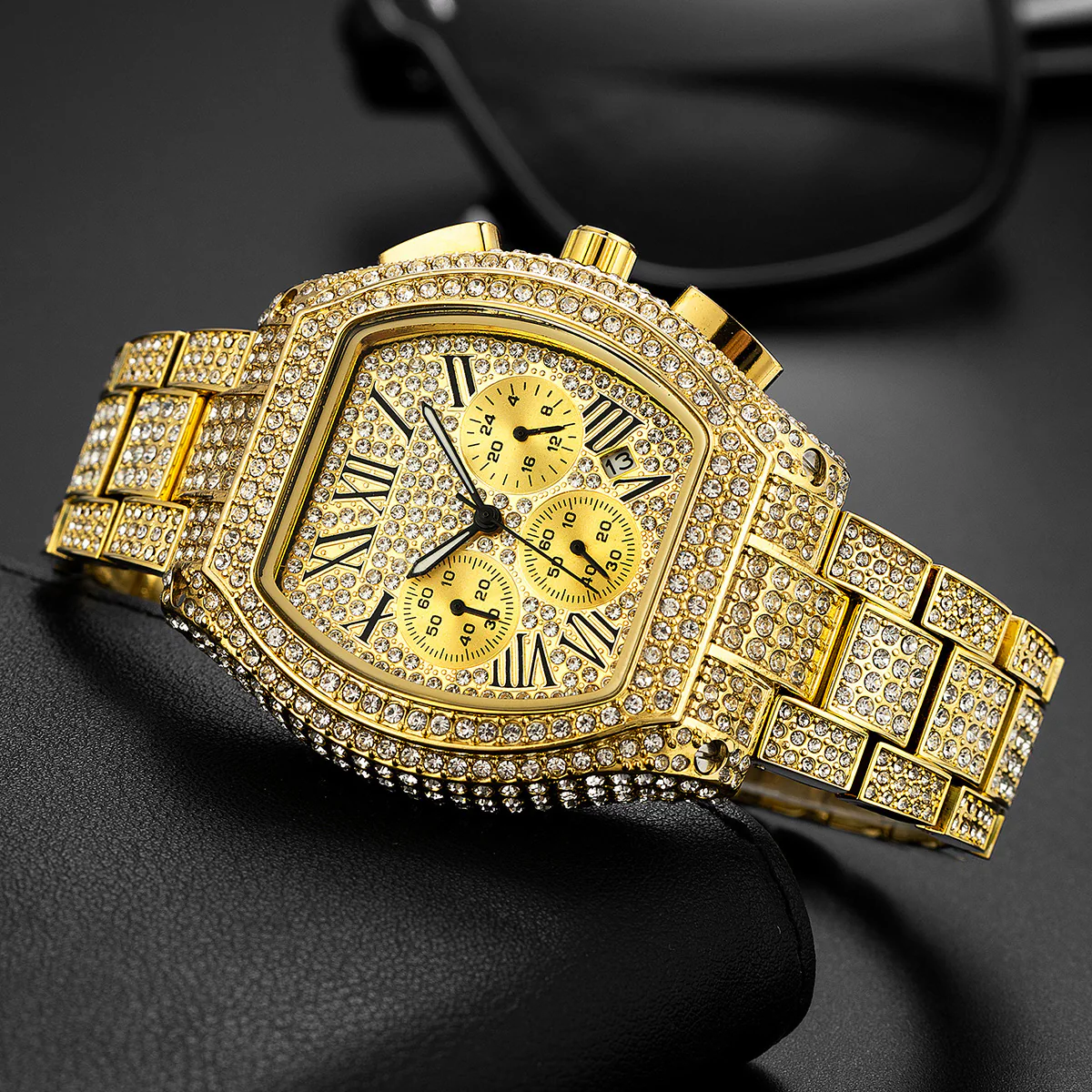 Viking Iced Out Watch - Image 4