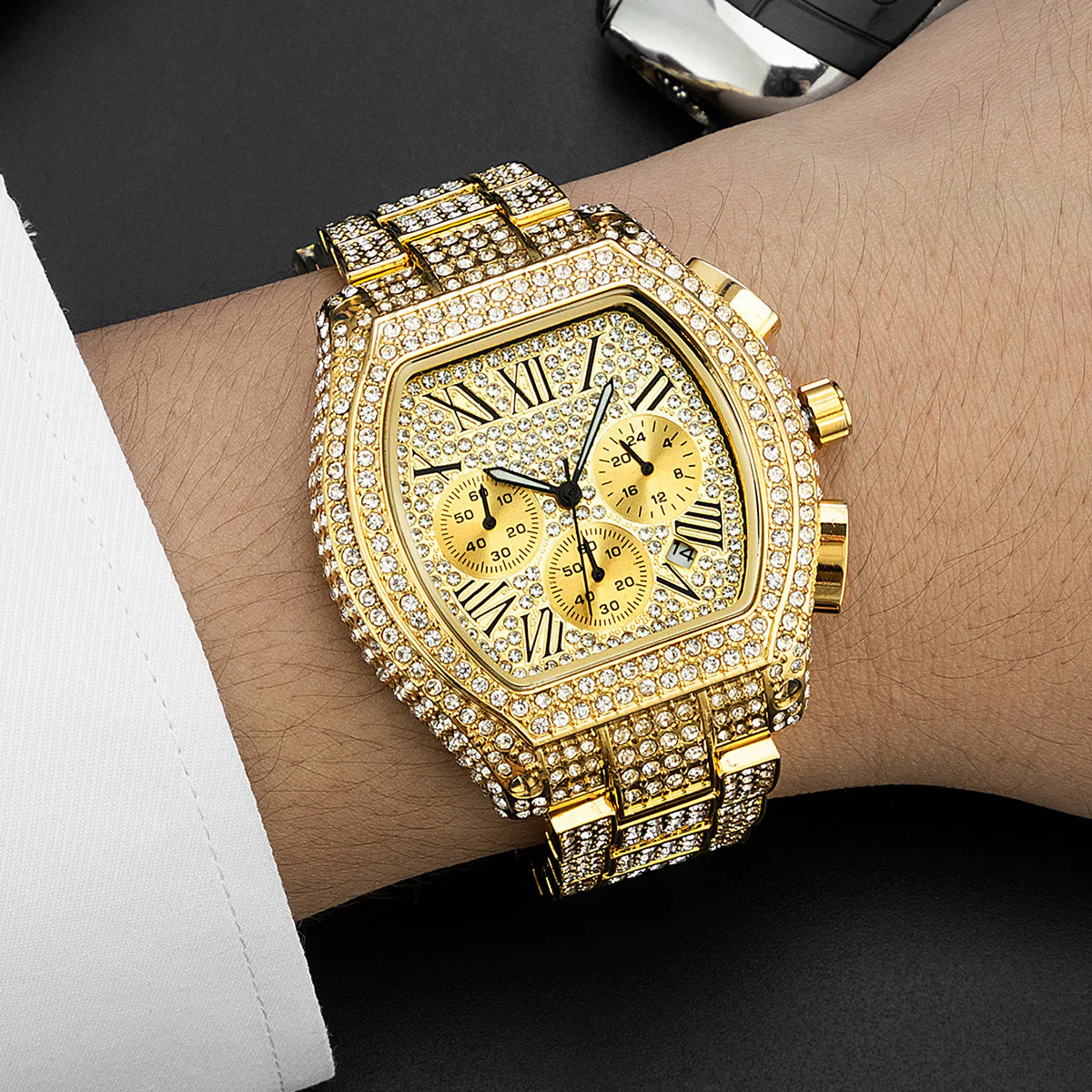 Viking Iced Out Watch - Image 5